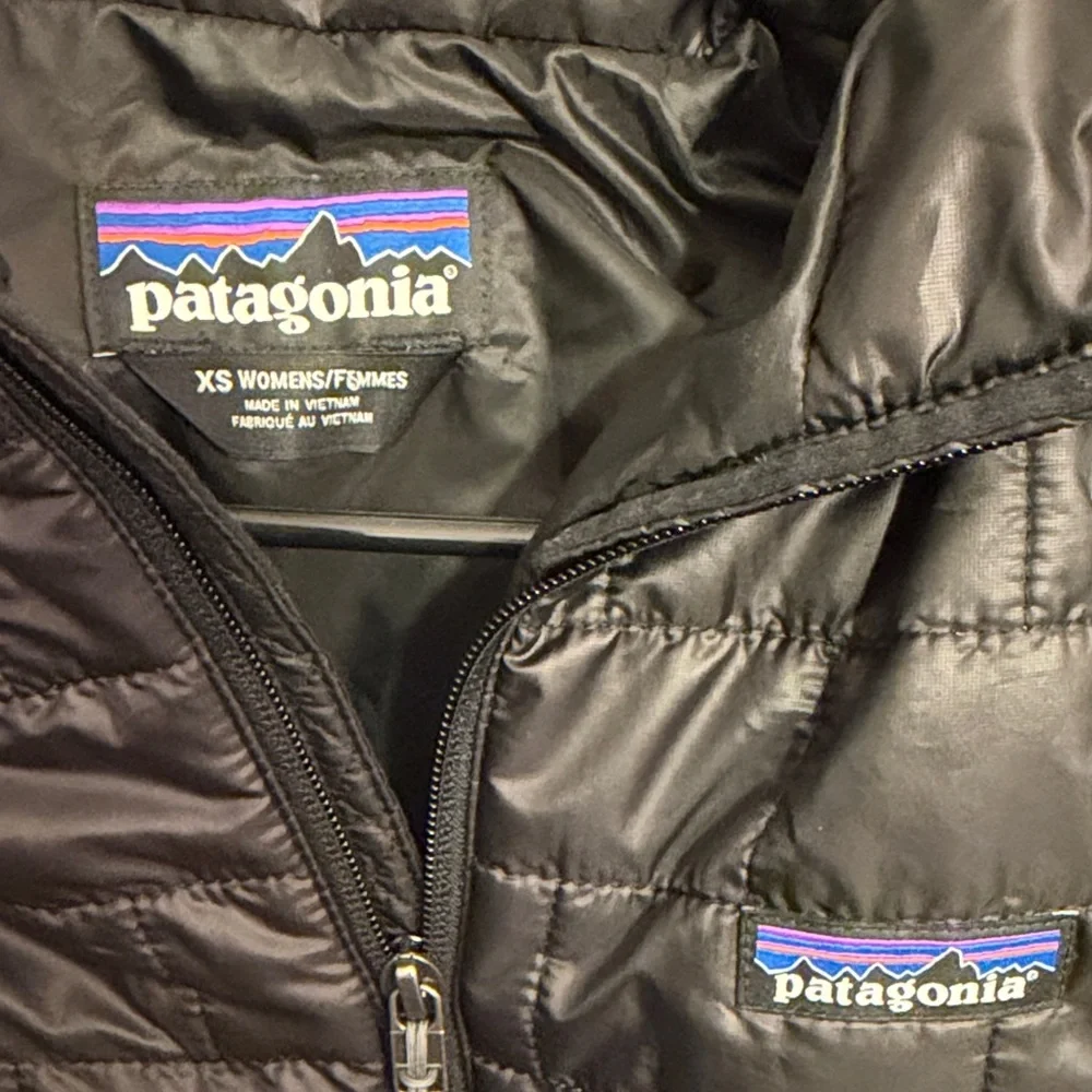 Patagonia Nano Puff Vest Puffer Black Women’s XS - Picture 8 of 13